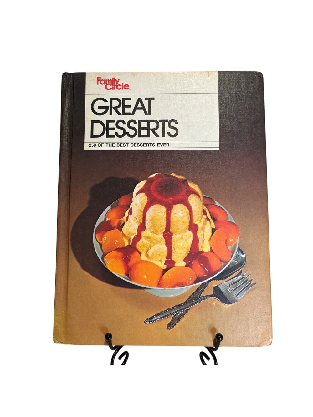 VTG 1978 Family Circle Great Desserts Cookbook, Hardcover